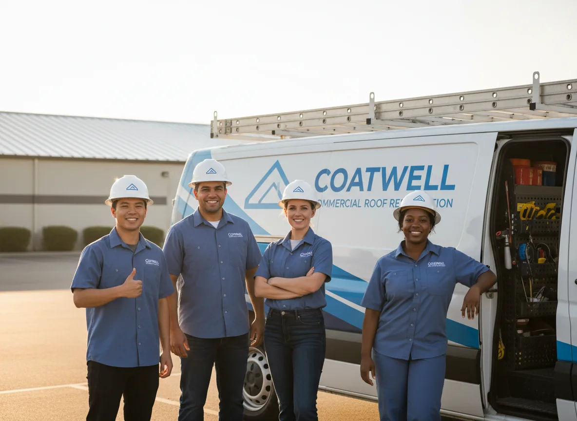Commercial roof coating company in Fuquay Varina, NC